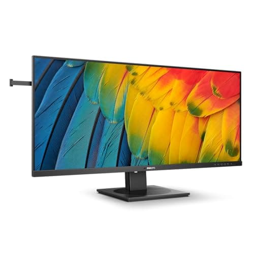 Image of Philips 40B1U5600-40 Inch Wqhd Monitor, 120Hz, Ips, 4Ms, Usb-C Pd 100W, Multiview, Hdr 400, Speakers, Power Sensors, Height Adjust (3440 X 1440 @ 120Hz, 500 Cd/M², Hdmi 2.0 / Dp 1.4 / Usb-C)