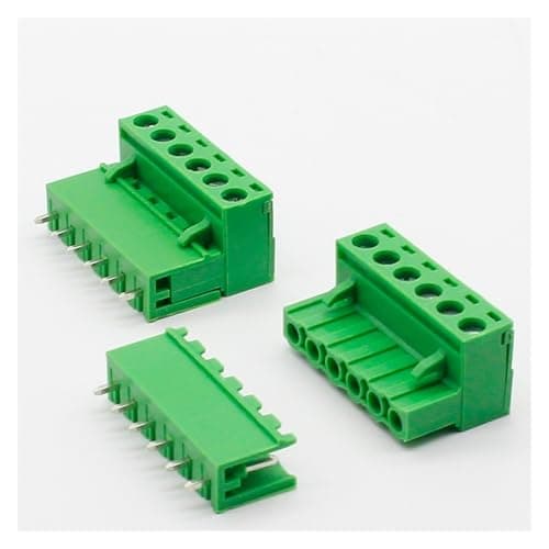 Image of ZDVHOMCB 5 sets ht5.08 6pin Terminal type 300V 10A 5.08mm pitch connector pcb screw terminal block