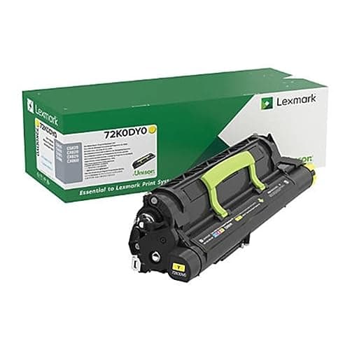 Image of Lexmark 72K0DY0 CS820, CX820, CX825, CX860 Yellow Return Program Developer Unit Toner