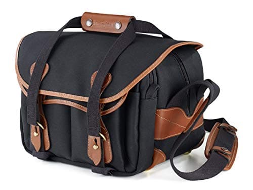 Image of Billingham 225 Canvas Bag for Camera - Black/Tan