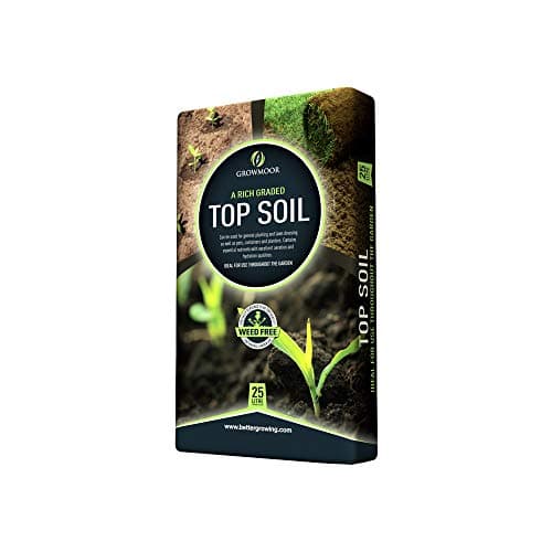 Image of GROWMOOR 25 Litre Enriched Graded Topsoil
