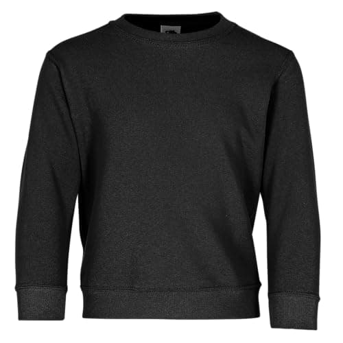 Image of Fruit of the Loom Boys' Sweatshirt black black 9-11 Years