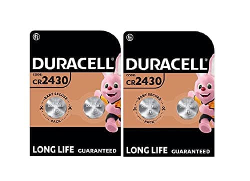 Image of 4X Duracell Cr 2430 Lithium (2 Blister Pack of 2 Batteries) 4 Batteries