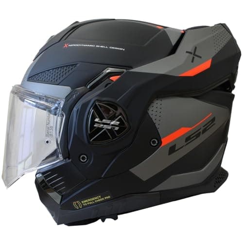 Image of LS2 FF901 ADVANT X OBLIVION M.BLACK TITANIUM-06 3XL (XXL)