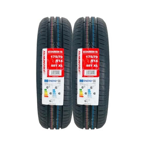 Image of 175/70R14 FRONWAY ECOGREEN-55 88T XL Car Tyre – Fuel Efficient, Low Noise, Extra Load – Radial Tyres | 175 70 14 (2)