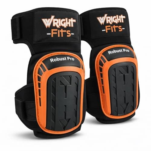 Image of Professional Gel Work Knee Pads – Heavy Duty Knee Protectors & knee support with High-Density Foam, Adjustable Anti-Slip Strong Straps for Work, Construction, Flooring, Gardening & Skating
