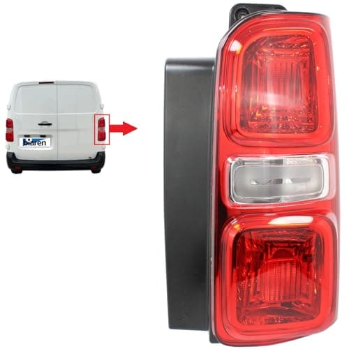 Image of BIAREN Rear Right Tail Light Lamp Lens For Peugeot Expert Traveller Citroen Dispatch Spacetourer Vauxhall Opel Vivaro Zafira Life Toyota Proace Fiat Scudo 9808243080 SU001A4080