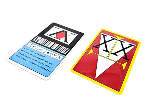 Image of WONDERFUL HUNTER X HUNTER Anime 2x License Card Cosplay Hisoka Kurapika Killua Zoldyck PVC Cards Money Keychain