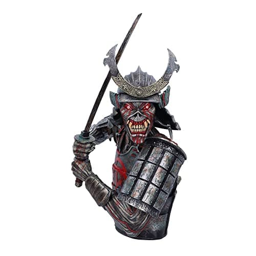 Image of Nemesis Now Officially Licensed Iron Maiden Senjutsu Bust Box, Silver, 41cm