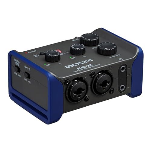 Image of ZOOM AMS-24 USB-C Audio Interface for Music Production & Live Streaming – 2-IN/4-OUT, Compact, Mobile & Versatile, Ideal for one or more Musicians