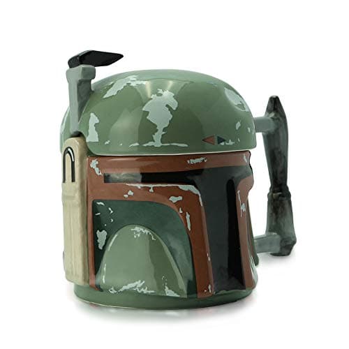 Image of ABYSTYLE Star Wars Boba Fett 3D Shaped Ceramic Novelty Coffee & Tea Mug