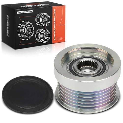Image of Frankberg Alternator Freewheel Clutch Pulley with 6 grooves Compatible with V70 I 875 876 2.0L-2.4L XC90 I 275 2.4L-2.5L Replace# 535001910
