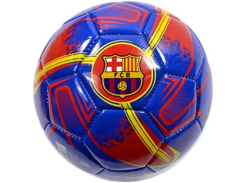 Image of Hy-Pro Officially Licensed FC Barcelona Football – Size 1, Turbine Design, Barcelona Merchandise, Barca, Training, Match, Collectible For Kids and Adults