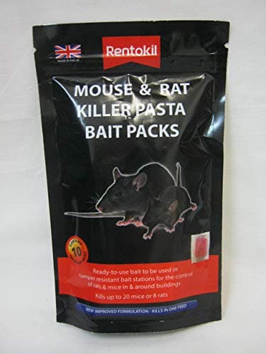 Image of New Rentokil Mouse And Rat Killer Pasta Bait Packs 10 x 10g Sachets FMR52