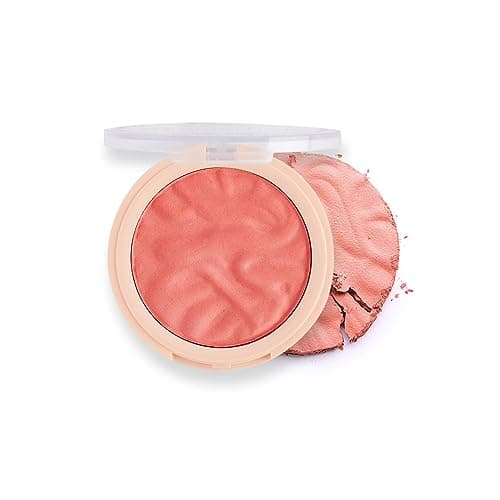 Image of Revolution Beauty London Blusher Reloaded Blush, All-Day Wear, Highly Pigmented and Buildable, Rhubarb Custard, 7.5g