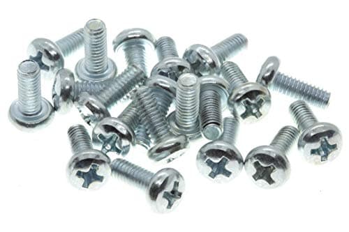 Image of M5 (5mm x 20mm) Phillips Pan Head Machine Screws Steel (Pack of 20) DIN 7985 G09-G10BC