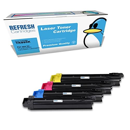 Image of Refresh Cartridges Remanufactured Toner Cartridge Replacement for Kyocera TK895 (Multi-Colour)