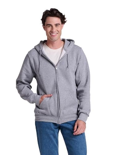Image of Russell Athletic Men's dri athletic hoodies, Oxford, M UK