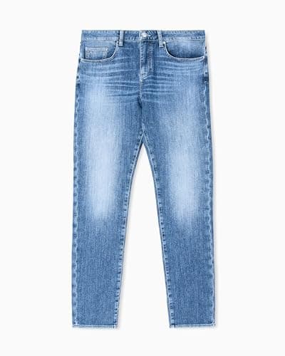 Image of Armani Exchange Men's Jeans, Medium Blue, 34 Slim