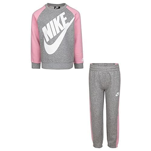 Image of NIKE Unisex TRACK_SUIT, Gray Pink, 12 Months EU