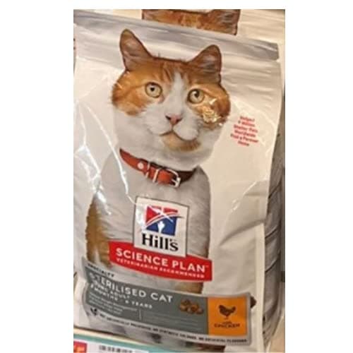 Image of Hills Science Plan Young Adult Sterilised Cat Dry Food Chicken Flavour 3kg Low Fat And Mineral Control For Healthy Urinary And Active Feline