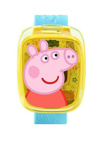 Image of VTech Peppa Pig Learning Watch, Multicolor, 21.2 x 5 x 2.5 cm
