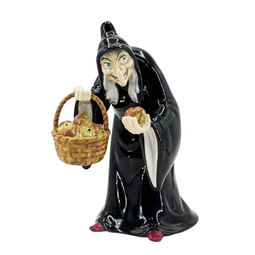 Image of The English Ladies Co ELGEDP24901 Disney Villains Old Hag from Snow White Evil Witch Figurine, Multicolor
