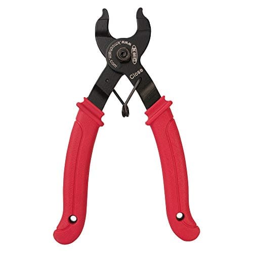 Image of KMC Unisex's Missing Link Connector Chain Pliers, Red, Universal