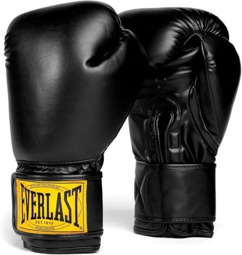 Image of Everlast 1910 Classic Training Gloves (Black, 340g)