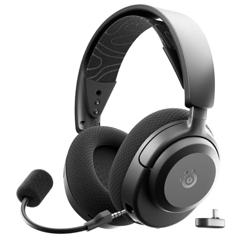 Image of SteelSeries Arctis Nova 3P Wireless - PS5 Headset - Gaming Headset - Mobile App Control - 40 HR Battery with fast charging - Compatible with PlayStation, PC, Switch - 2.4GHz/Bluetooth - Black
