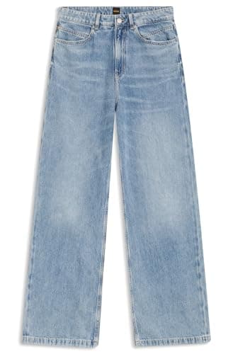 Image of BOSS Women's Jeans Trousers, Medium Blue 421, 29W / 30L