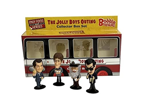 Image of Sporting Profiles Only Fools and Horses The Jolly Boys Outing Bobble Buddies bobblehead Coach Economy Set BUNDLE with FREE DIPSTICK