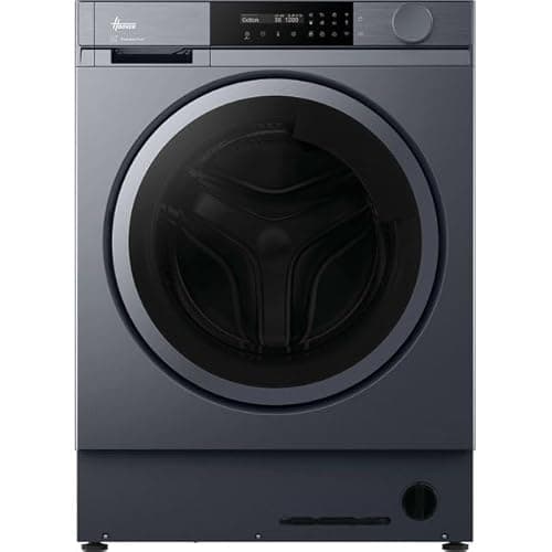 Image of Hoover H-Wash 600 HBSI410CRL8GU-80 Integrated 10kg Washing Machine with 1400 rpm - Anthracite - A Rated