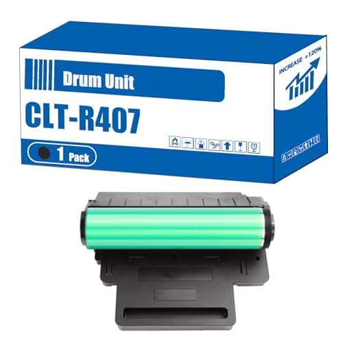 Image of Compatible for Samsung CLT-R407 Drum Unit CLX-3180 CLX-3185 CLX-3185FN CLX-3185FW CLX-3185N Printers, High Yield 34000 Pages, Accurate Imaging Rich Colors (1 Pack Black)