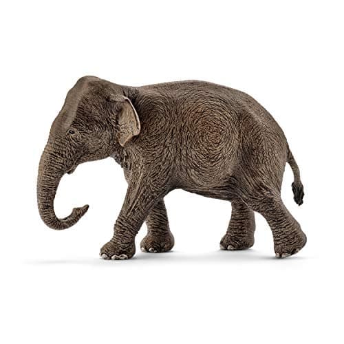 Image of SCHLEICH 14753 Asian elephant, female Wild Life Toy Figurine for children aged 3-8 Years