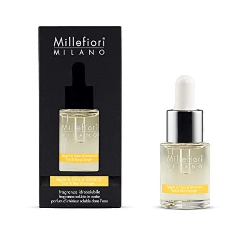 Image of Millefiori Milano Water Soluble Fragrance | For Hydro Ultrasonic Fragrance Diffusers | Legni e Fiori d'arancio | 15 ml