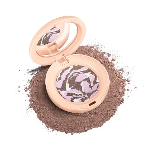 Image of Baked Colour Correcting Powder Foundation – Lightweight Baked Foundation for Mature Skin, Neutralises Redness & Uneven Skin Tone, Natural Smooth Makeup (# 04 Medium)