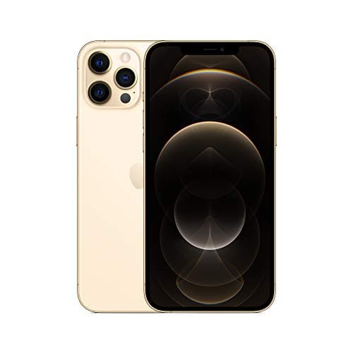 Image of Apple iPhone 12 Pro Max, 256GB, Gold (Renewed)