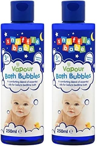 Image of Snufflebabe Bath Bubble (250ml) (Pack of 2)
