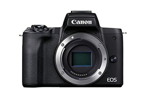 Image of Canon EOS M50 Mark II + EF-M 15-45mm f/3.5-6.3 IS STM (Black) - Mirrorless camera (Renewed)