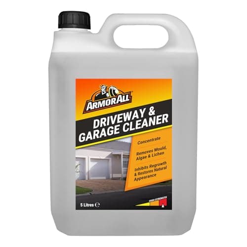 Image of Armor All Driveway and Garage Cleaner, 5 Litre Concentrate, Mould and Algae Remover, Surface Restorer