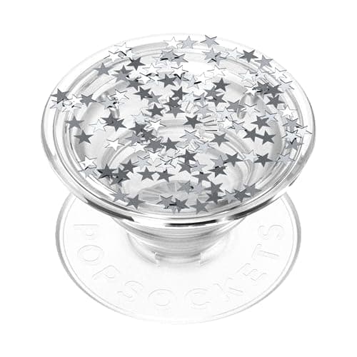 Image of ​​​​PopSockets Phone Grip with Expanding Kickstand, Glitter PopGrip - Star Fire