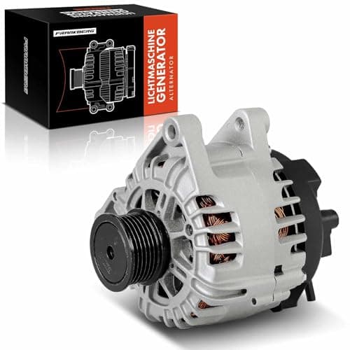 Image of Frankberg Alternator Generator Compatible with d Kuga 2012-2023 Fiesta C-Max Focus Alternator 1.6L 2.0L 150Amp/14V 6-Groove Clutch Pulley CW Replace# AV6N10300MB