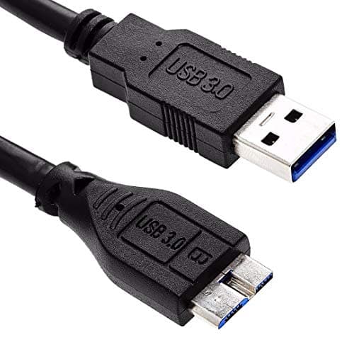 Image of Tabsy® New Top Grade - USB 3.0 Cable for SanDisk Extreme 500 Portable SSD/SanDisk Extreme 510 Portable SSD with Water Resistant – Length: 1m