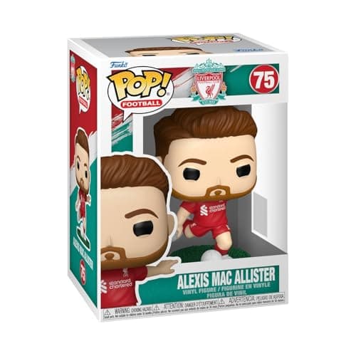 Image of Funko POP! Football: Liverpool FC - Alexis Mac Allister - Collectable Vinyl Figure - Gift Idea - Official Merchandise - Toys For Kids & Adults - Model Figure for Collectors and Display