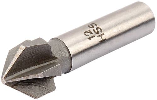Image of Draper 19234 HSS Expert Rosehead Countersink Bit, 8mm Ø Shank, 13mm , Blue