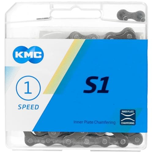 Image of KMC S1 Single Speed Chain, Brown, Wide (1/8")