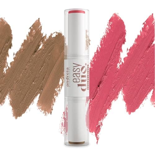 Image of Andreia Professional MAKEUP - Easy Duo Sculpt & Blush Stick - Blush & Contouring 2 in 1 - Creamy, blendable Texture - Colours 01 Med Contour - 10g