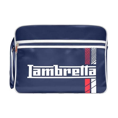 Image of Lambretta Classic Retro Messenger Shoulder Laptop Tablet Body Strap Bag