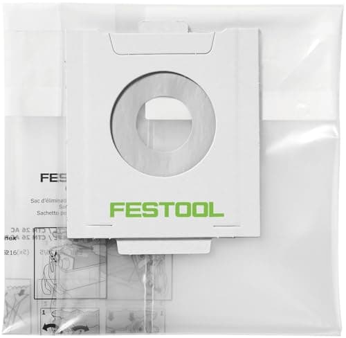 Image of Festool 496216 Disposable Bag ENS-CT 26 AC/5, White